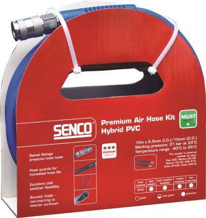 Senco Persluchtslang  - hybridee PVC - 10mx6,5mm - 4000651 
