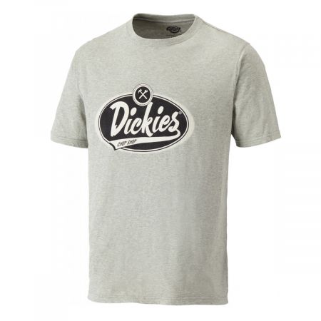 Dickies hampstead katoenen T-shirt - grijs - Maat M 