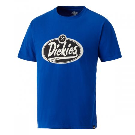Dickies hampstead katoenen T-shirt - Blauw - Maat L 