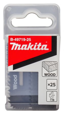 Makita Zaagblad B-49719-25 hout 53x18x0,55mm (25 stuks)